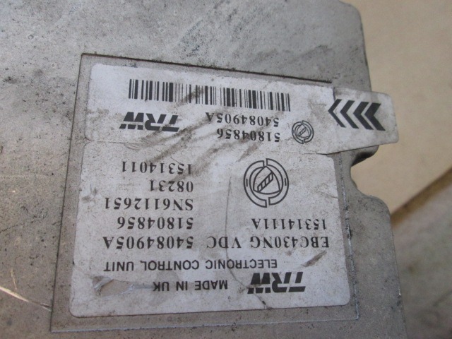 GRUPO HIDRAULICO DXC OEM N. 51804856 PIEZAS DE COCHES USADOS ALFA ROMEO 159 939 BER/SW (2005 - 2013) DIESEL DESPLAZAMIENTO 19 ANOS 2006