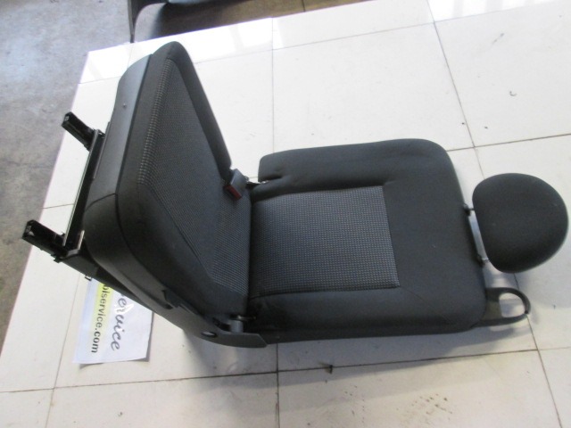 ASIENTO TRASERA OEM N. 19289 SEDILE SDOPPIATO POSTERIORE TESSUTO PIEZAS DE COCHES USADOS OPEL MERIVA A R (2006 - 2010) BENZINA DESPLAZAMIENTO 16 ANOS 2007