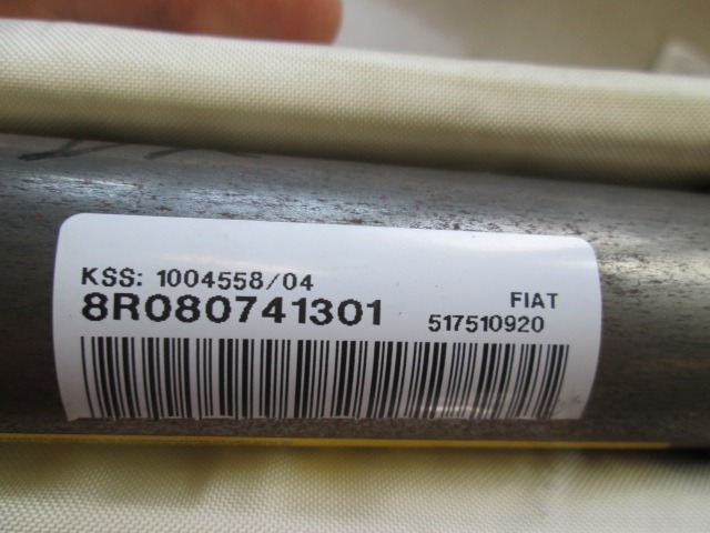 AIRBAG DE CABEZA, LADO DERECHO OEM N. 517510920 PIEZAS DE COCHES USADOS FIAT BRAVO 198 (02/2007 - 01/2011) DIESEL DESPLAZAMIENTO 19 ANOS 2008