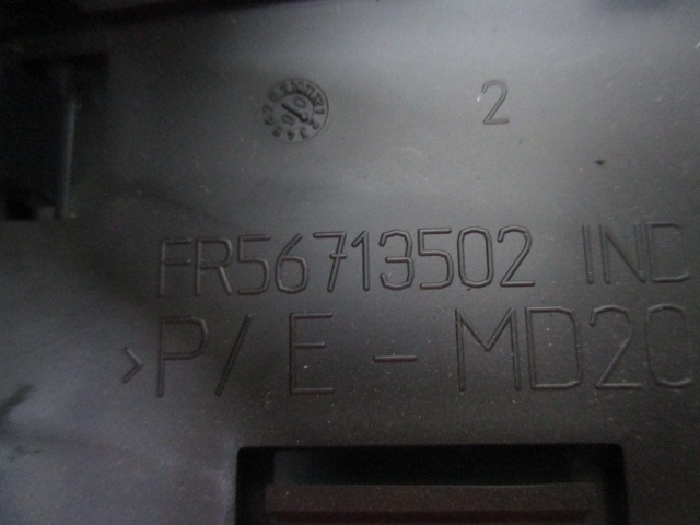 INTERRUPTORES DIVERSOS OEM N. 56713502 PIEZAS DE COCHES USADOS PEUGEOT 207 / 207 CC WA WC WK (2006 - 05/2009) BENZINA DESPLAZAMIENTO 14 ANOS 2008